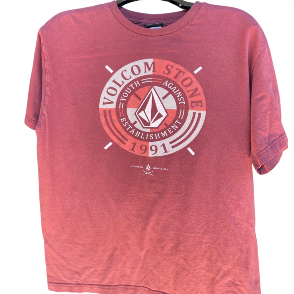 Volcom T-shirt Burgundy